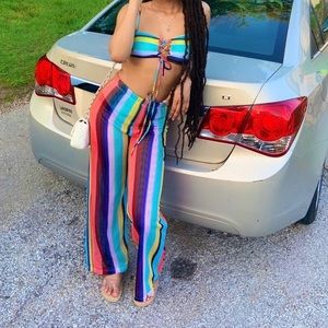 Matching pants set (WORN ONCE)